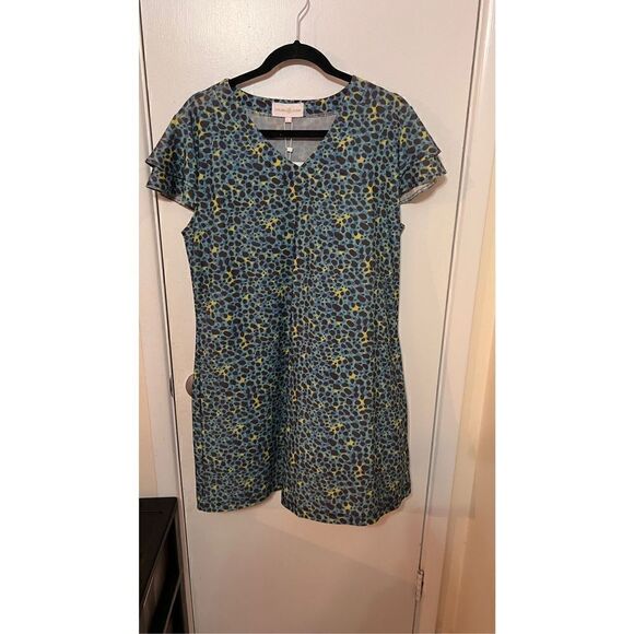 CHELSEA GUNN SPF CAP SLEEVE DRESS SIZE LARGE NEW WITH TAGS - Picture 2 of 10